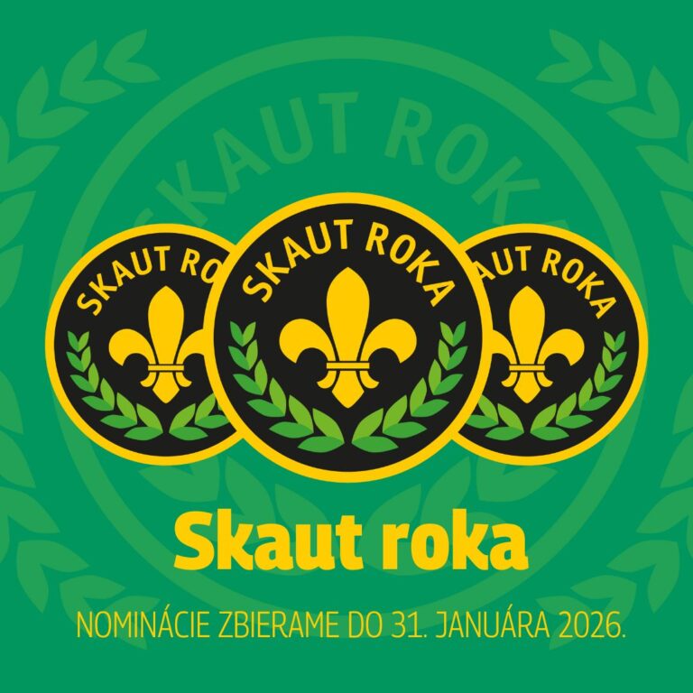 Ocenenie Skaut roka ZSSO 2026: Hľadáme vzory!